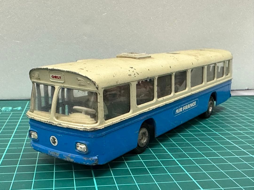 テクノ★スカニア★バス★エールフランス★デンマーク製★CR-76★ミニカー★昭和