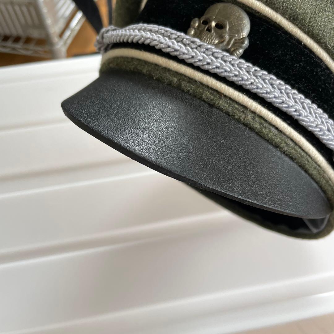 ドイツ軍帽 制帽 SS 旧ドイツ軍　レプリカ