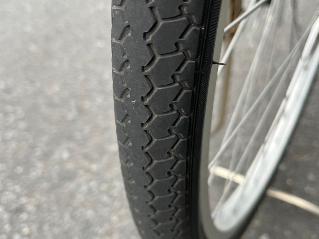 F*r様 〓中古LEDオートライト自転車★26インチ★シルバー★※注※配達地域限