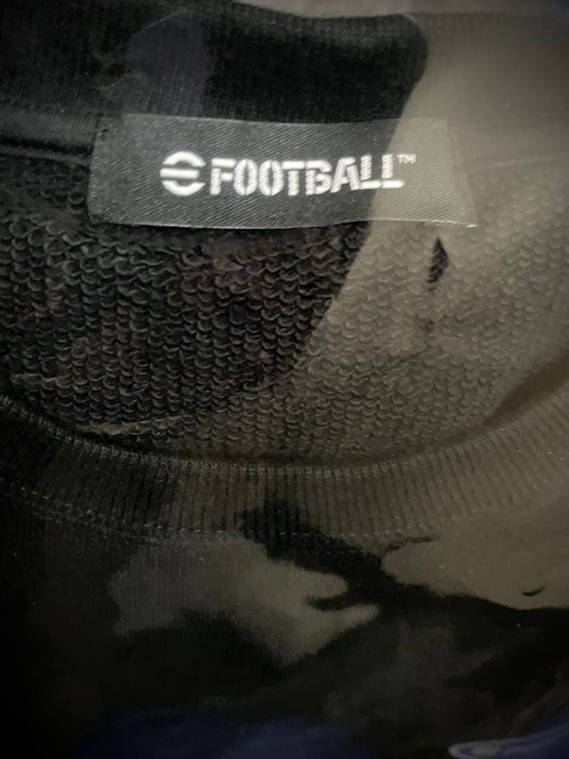 非売品 eFootball イーフットボール オリジナルスウェット Black
