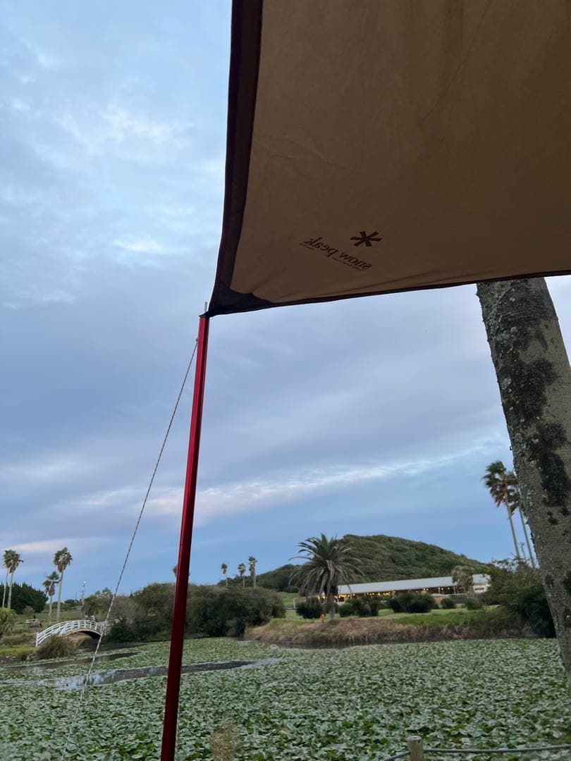 スノーピーク　ヘキサ　タープ　ヘキサタープ　ブラウン