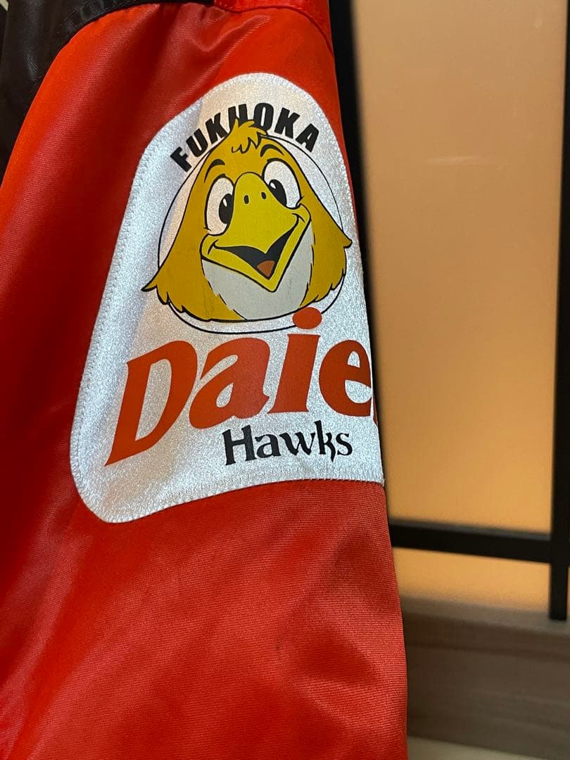 【美品】ダイエー ホークス ジャケット 赤