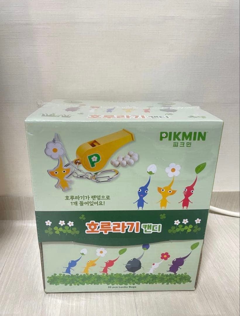 ピクミン ホイッスル キャンディ　韓国限定 20個入り