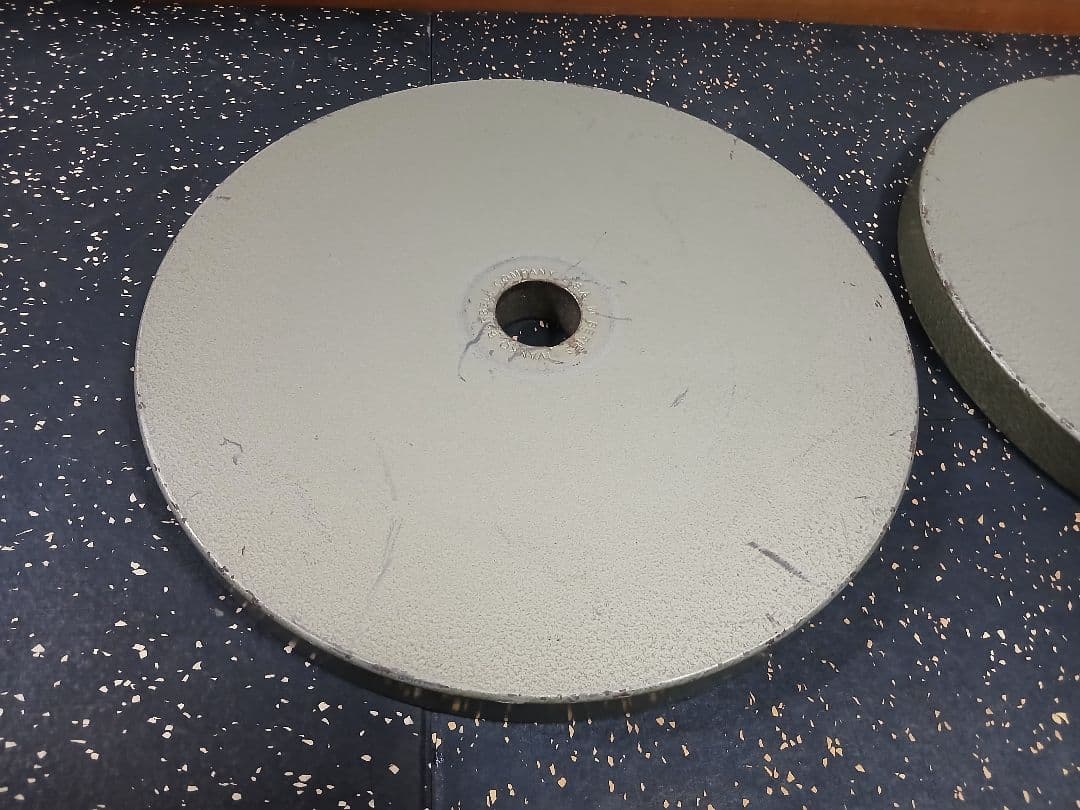 ①IVANKOイヴァンコ ラバープレート20kg x1枚穴径50mm(同時購入)