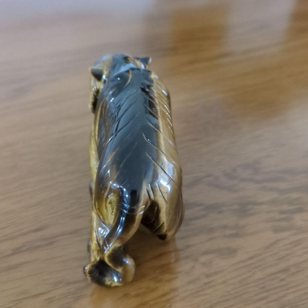 パワーストーン　タイガーアイ　金色に輝く虎　　激レア希少美品