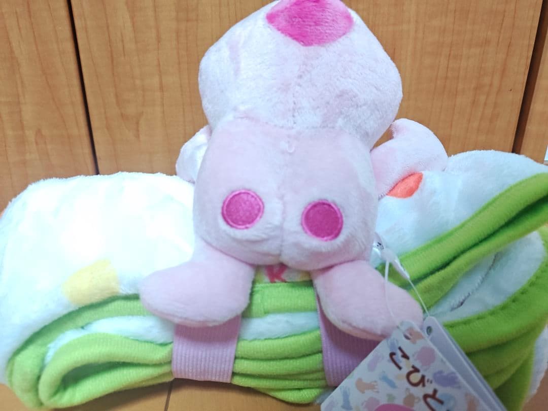 非売品レア♥こびとづかん♥カクレモモジリBIGぬいぐるみ♥ブランケット♥帽子♥
