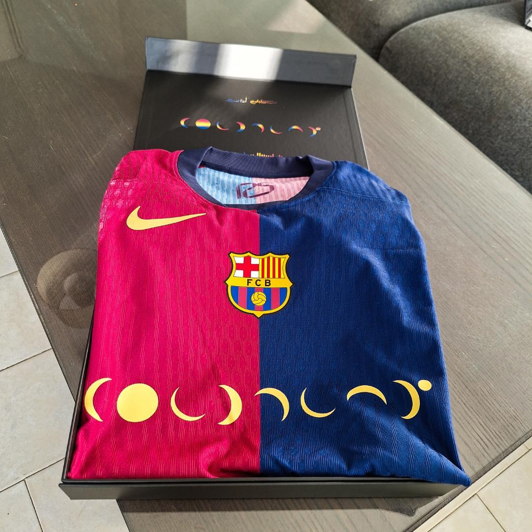 【販売1/24まで】FCバルセロナ X Coldplay 数量限定ユニフォーム