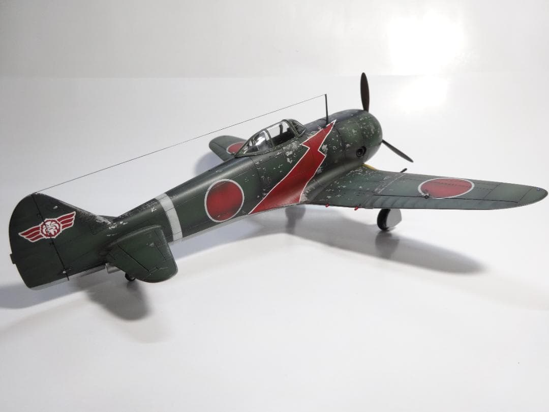 ハセガワ1/48 日本陸軍二式戦闘機「鍾馗」完成品