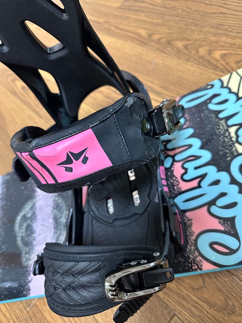 3セットSABRINAスノー ボード135cmビンディング付ブツ24cm