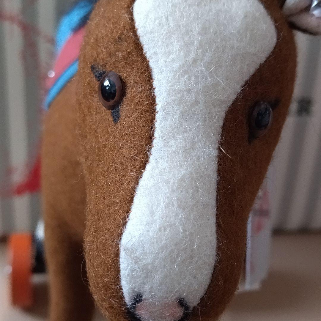 Steiff シュタイフ 馬 限定 世界限定 83番 外箱 証明書 美品