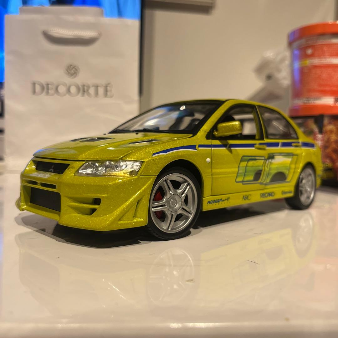 ERTL 1/18 三菱 ランサーエボリューション Ⅶ ワイルドスピードx2