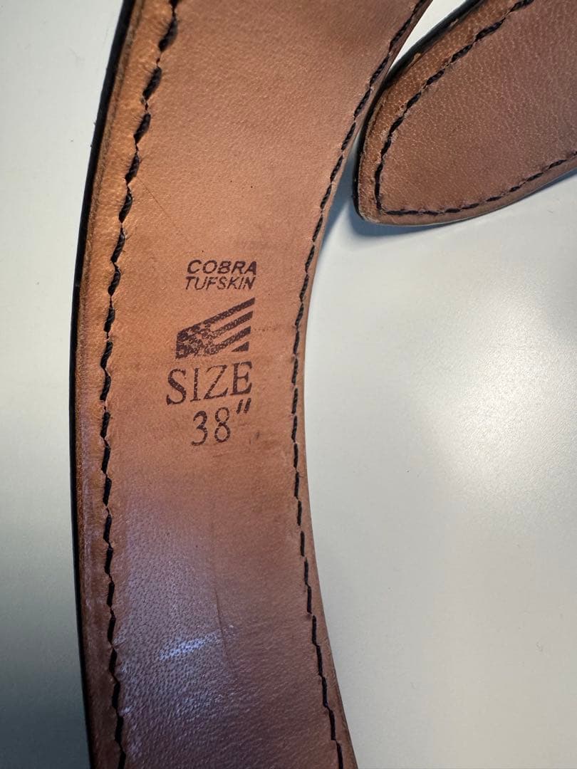 【超希少】 現行NYPD /Cobra Tufskin Duty Belt 38