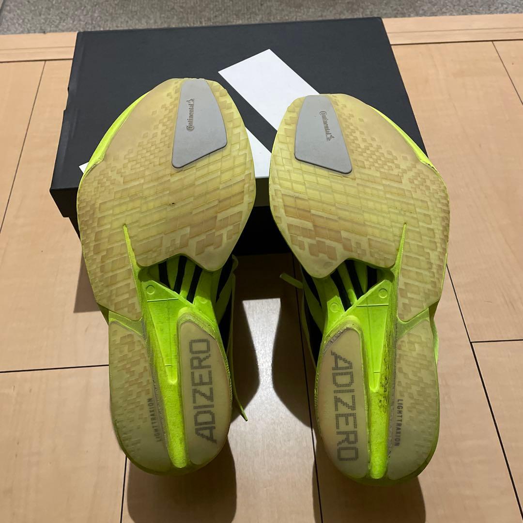 adidas PRO4 蛍光イエロー カラー27cm