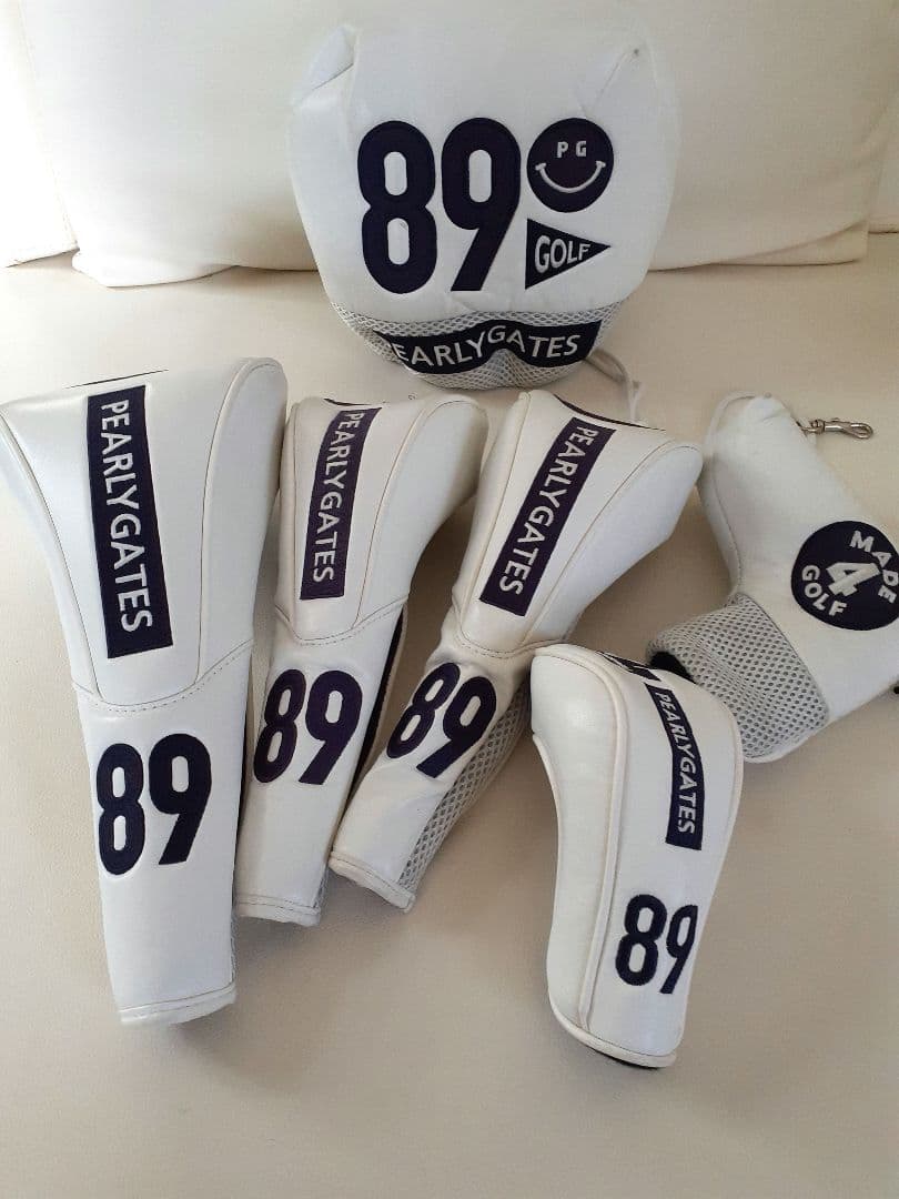 PEARLY GATES キャディバッグ 、ヘッドカバーセット