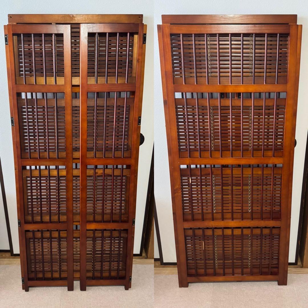 【Emi様】折り畳み可バンブーシェルフ4段 幅60cm