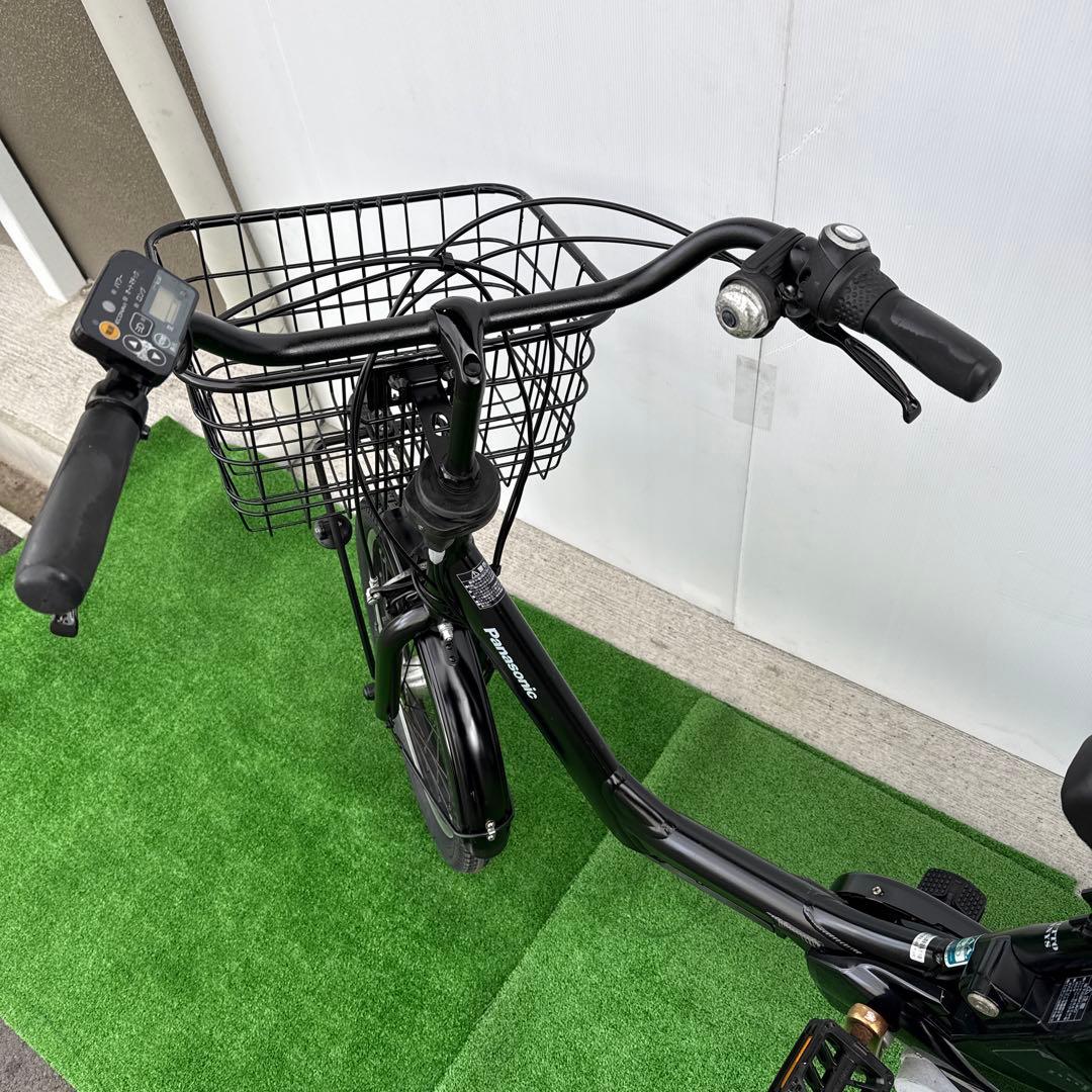 Panasonic電動アシスト自転車20インチ ブラック【引き取り限定】
