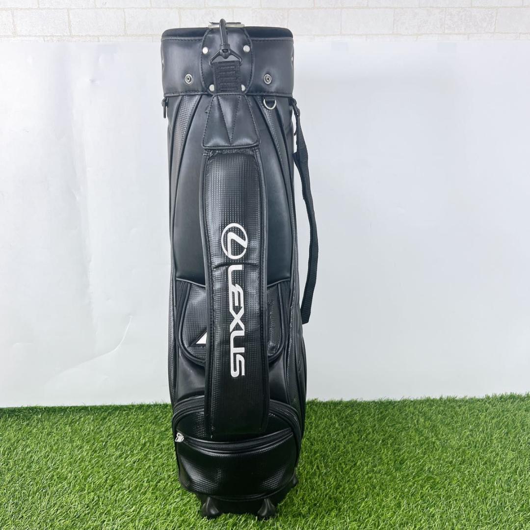 LEXUS レクサス MIZUNO ミズノ ゴルフ キャディバッグ ブラック 黒