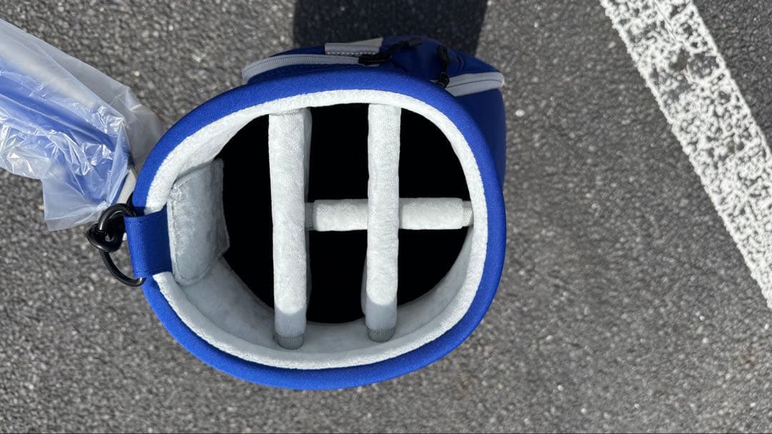 【新品未使用・景品】ブリーフィング CR-6 キャディバッグ ブルー