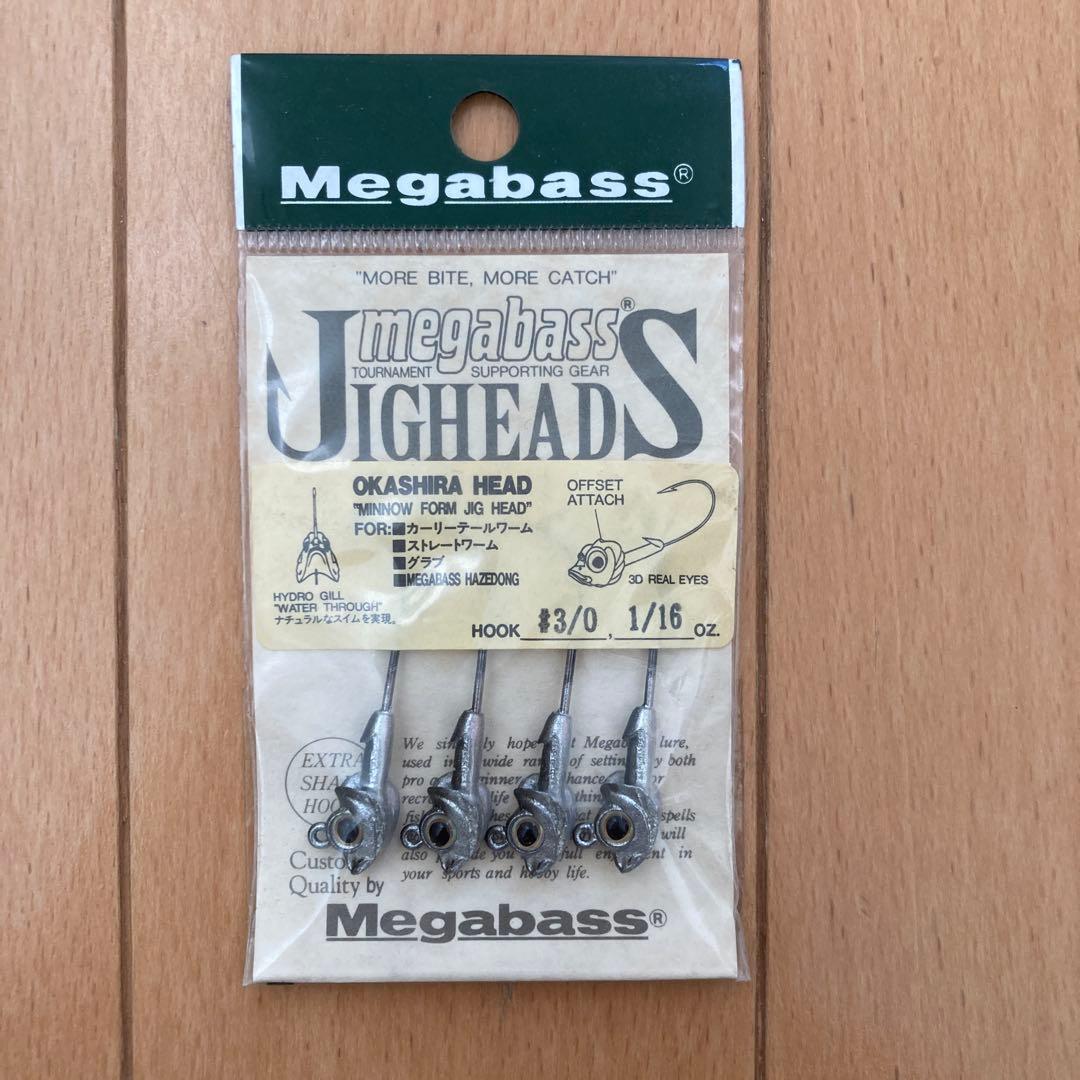 メガバス　オカシラヘッド(ジグヘッド) 14セット56本　オールド