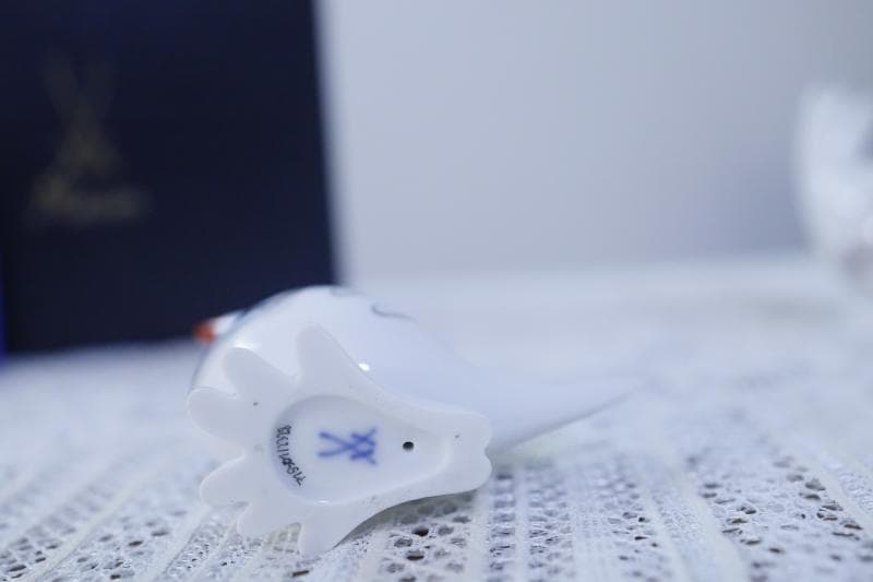 ◆Meissen マイセン コミックバード2体セット フィギュリン 置物 陶器