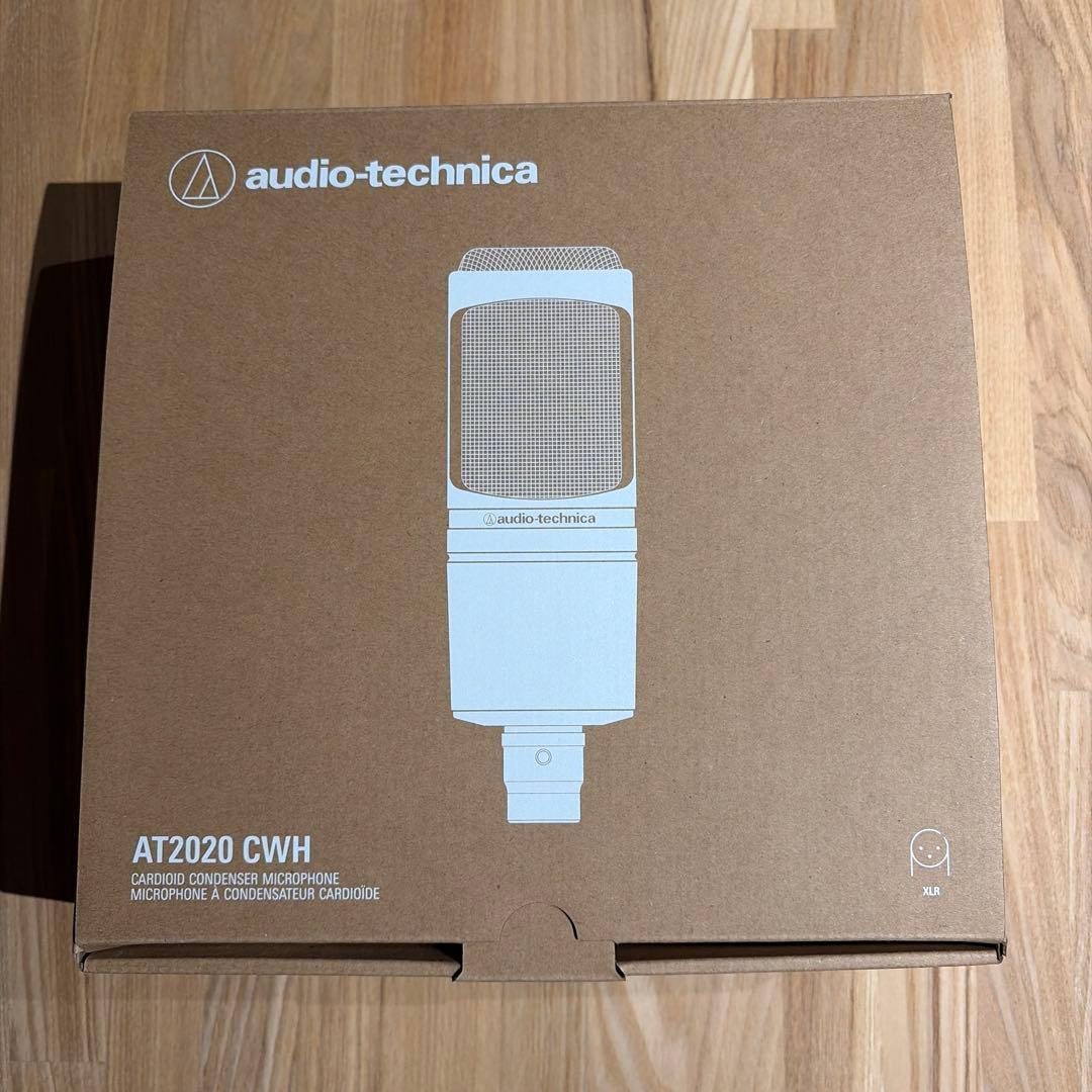 オーディオテクニカ AT2020 CWH コンデンサーマイク XLR