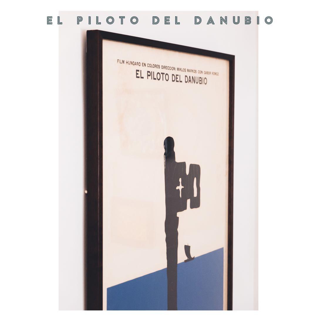 【レア】ジュール ベルヌ 『ドナウの水先案内人』 キューバ ビンテージ ポスター