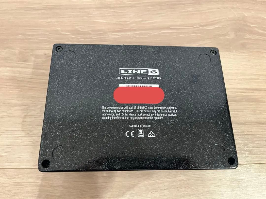 LINE 6 HX STOMP 外部フットスイッチ ケーブル付き