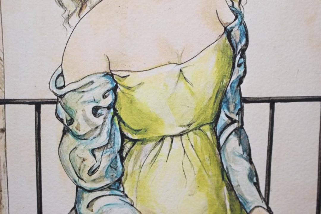 藤田嗣治 エスタンプリトグラフ 少女 75部限定