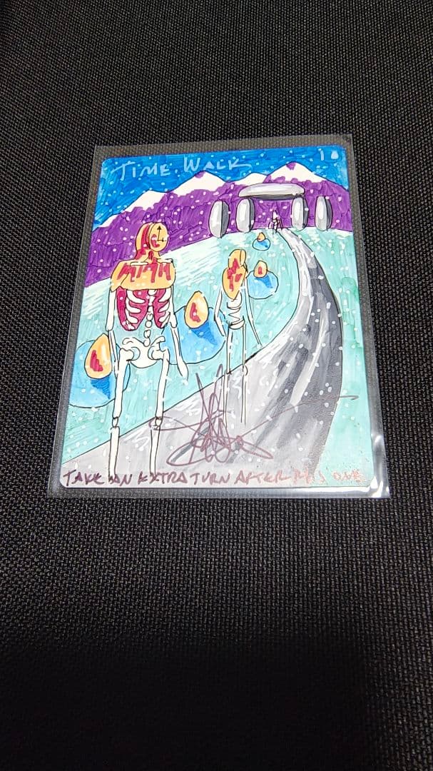 Time Walk Amy Weber氏 直筆サイン入りスケッチアート　　MTG