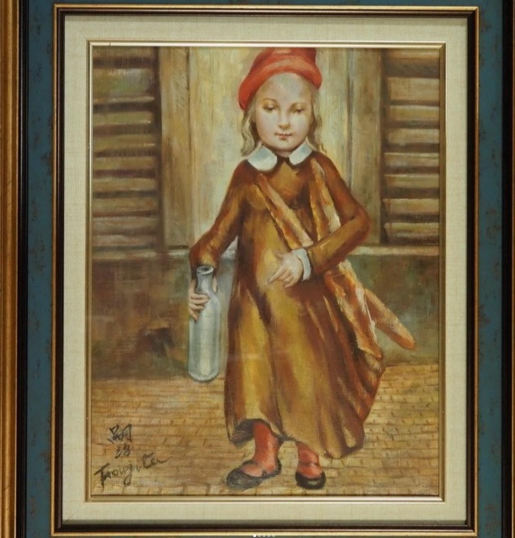 早い者勝ち　藤田嗣治　ー　少女