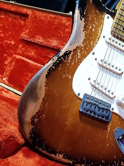 ★Custom HardRelic Sunburst Stratocaster★