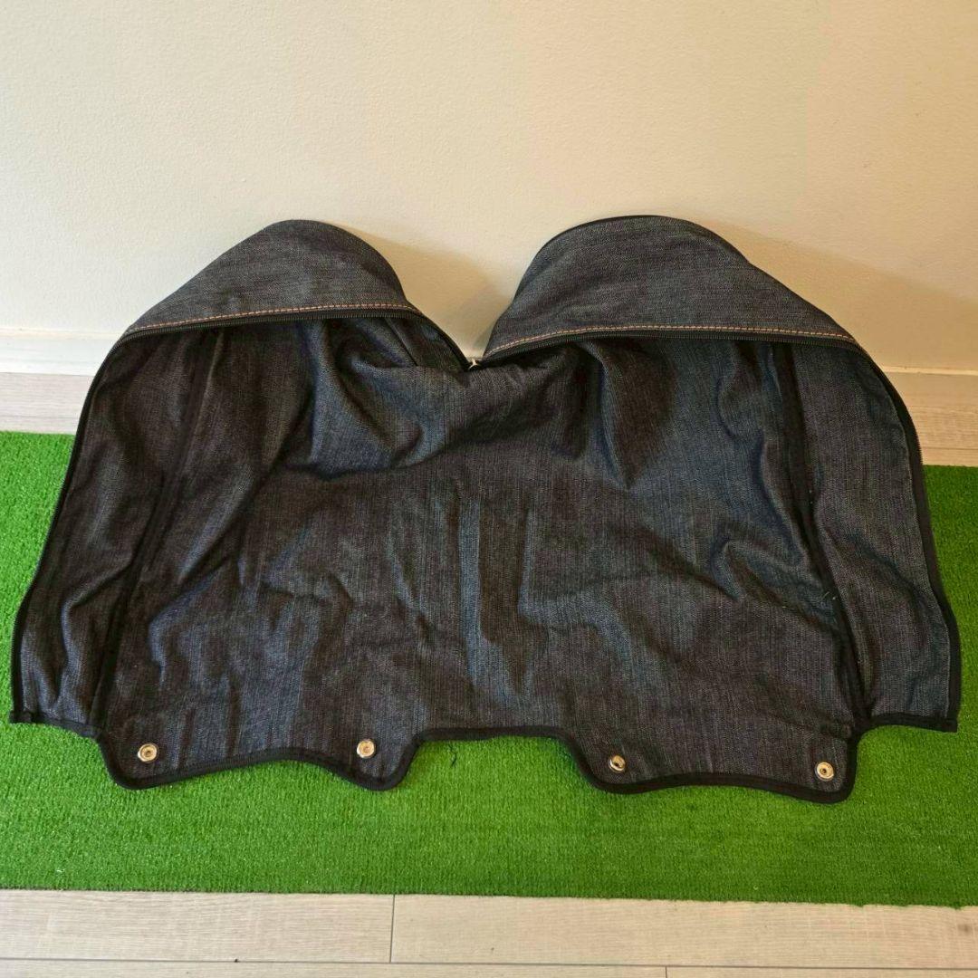 EVISU GOLF デニムキャディーバッグ8分割モデル スタンド機能付き