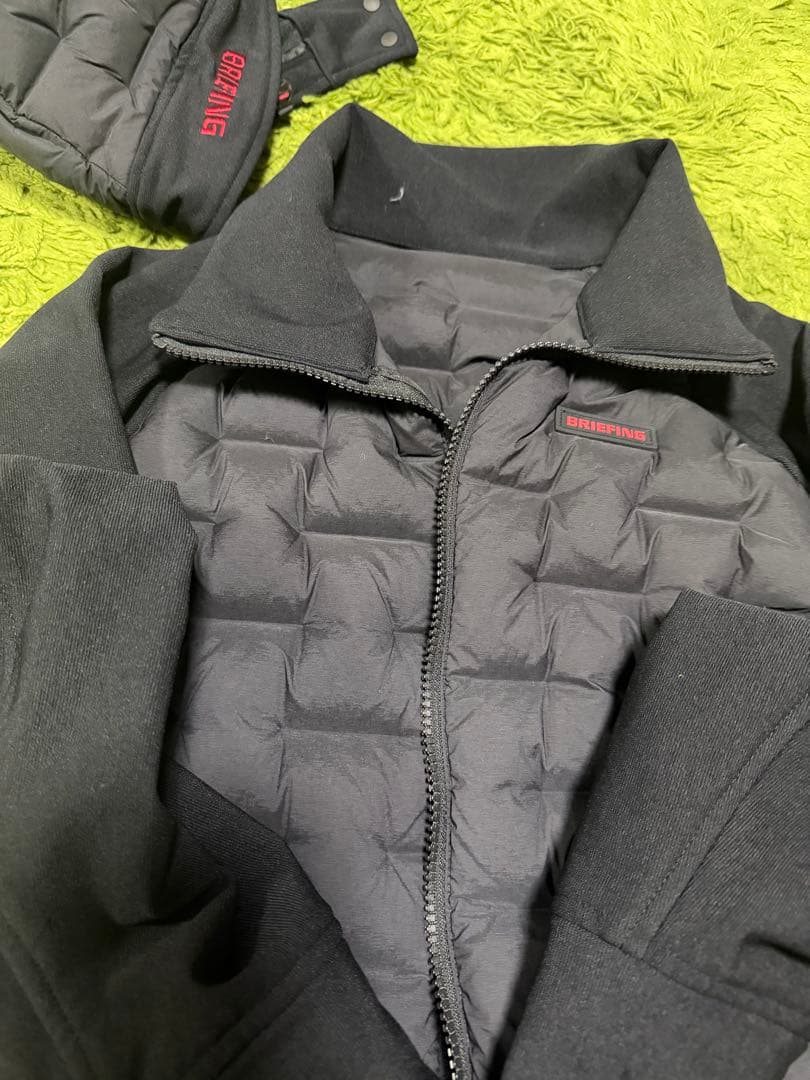 BRIEFING フード取り外し　中綿ジャケット　ブリーフィング