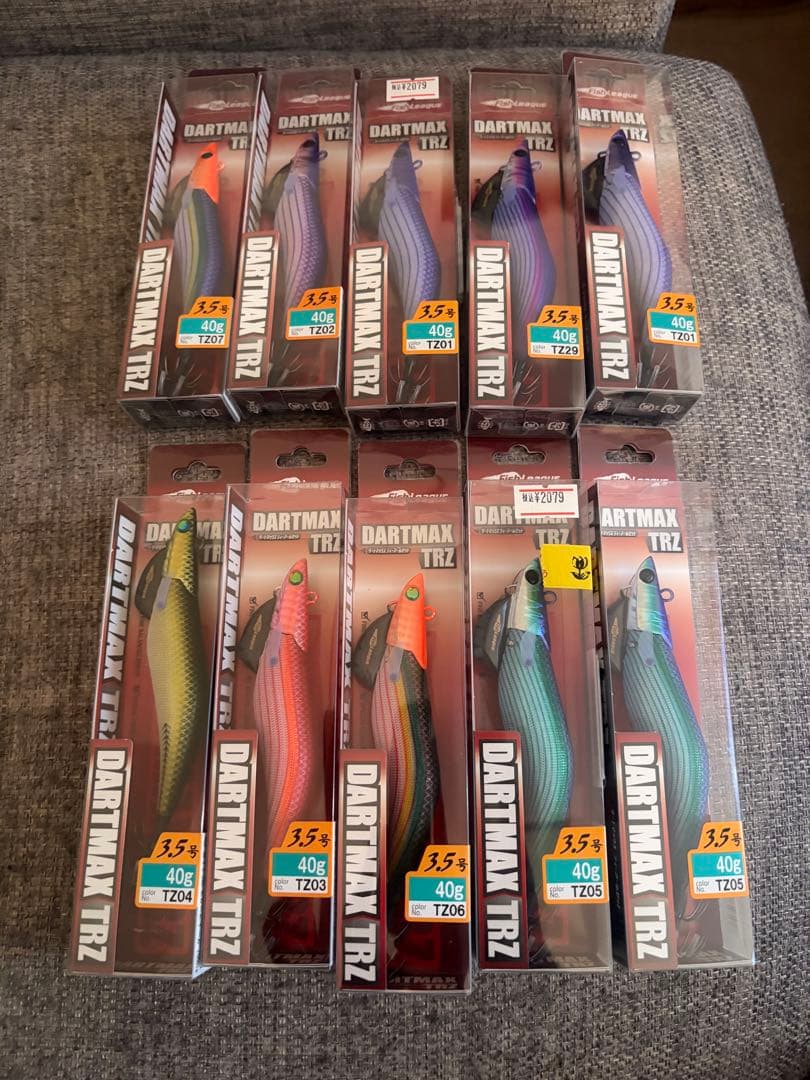 新型　新作　DARTMAX TRZ 40g エギ 10個セット