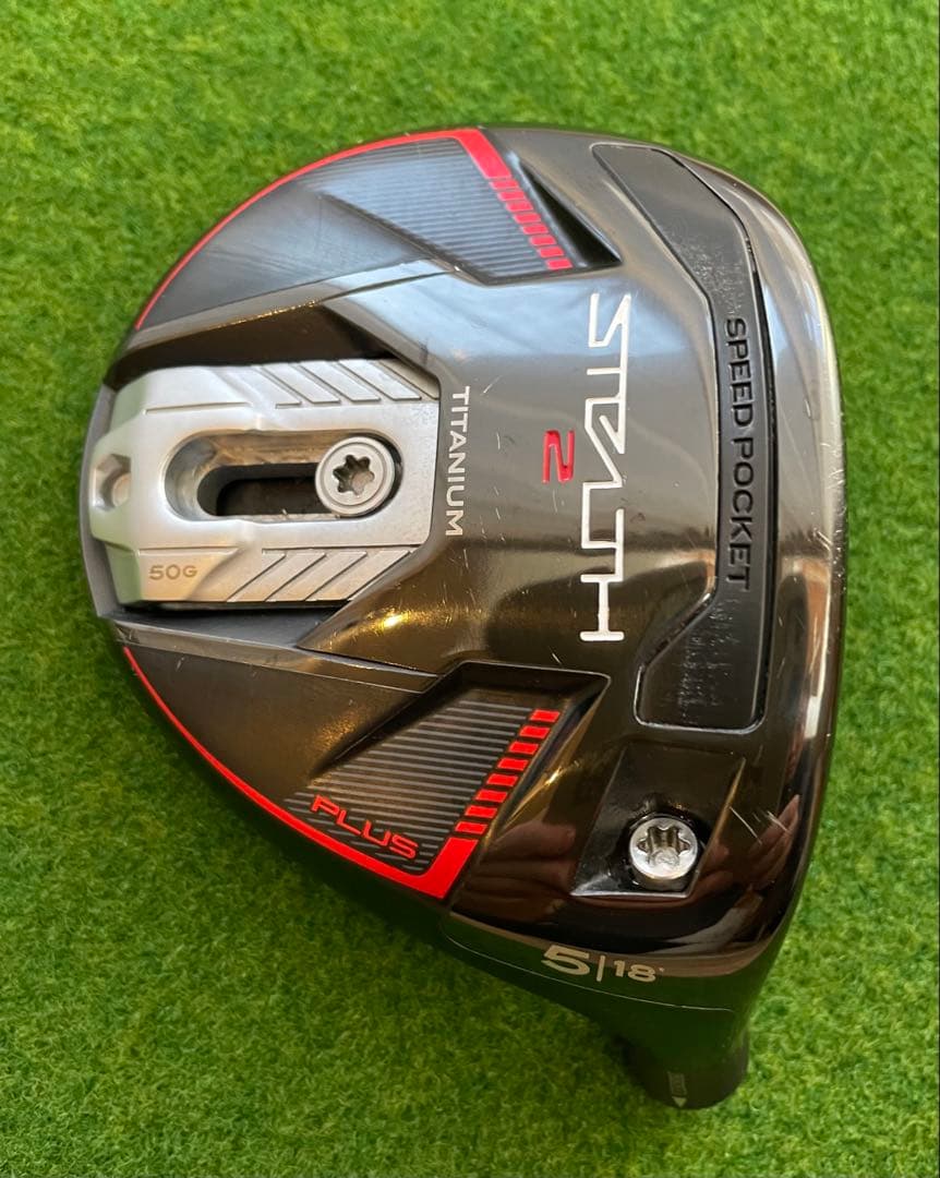 テーラーメイド ステルス2 プラス フェアウェイウッド 5W 18° ヘッドのみ