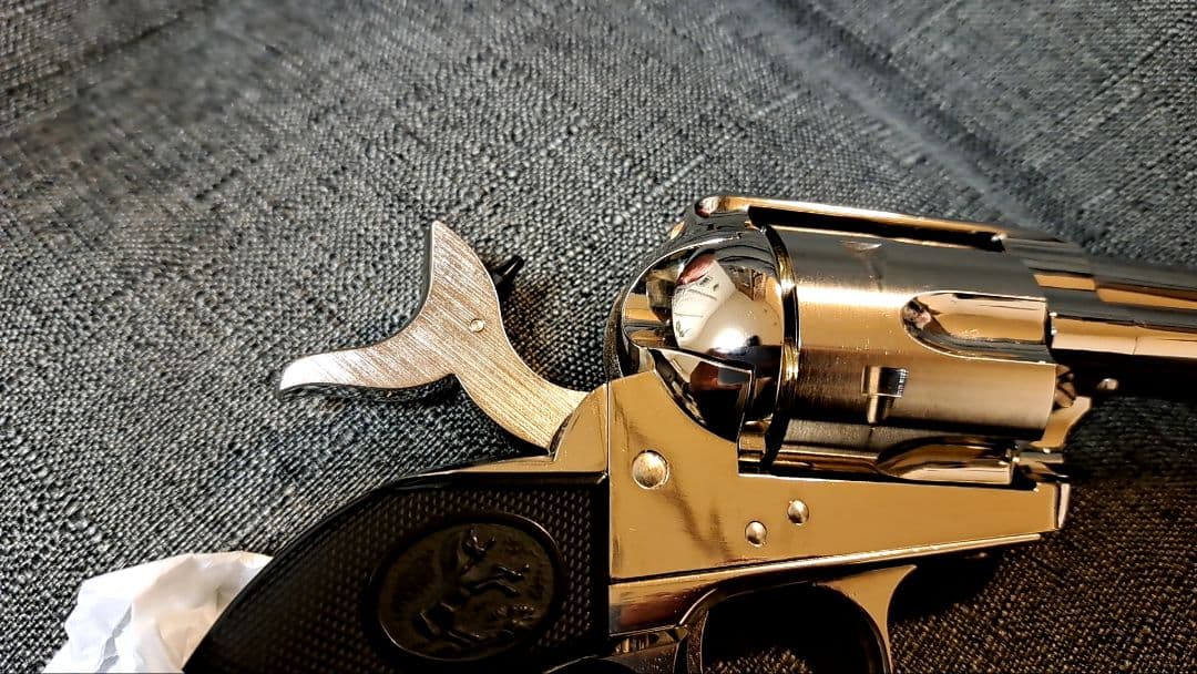 [美品] タナカ SAA ペガサス2 ニッケルフィニッシュ