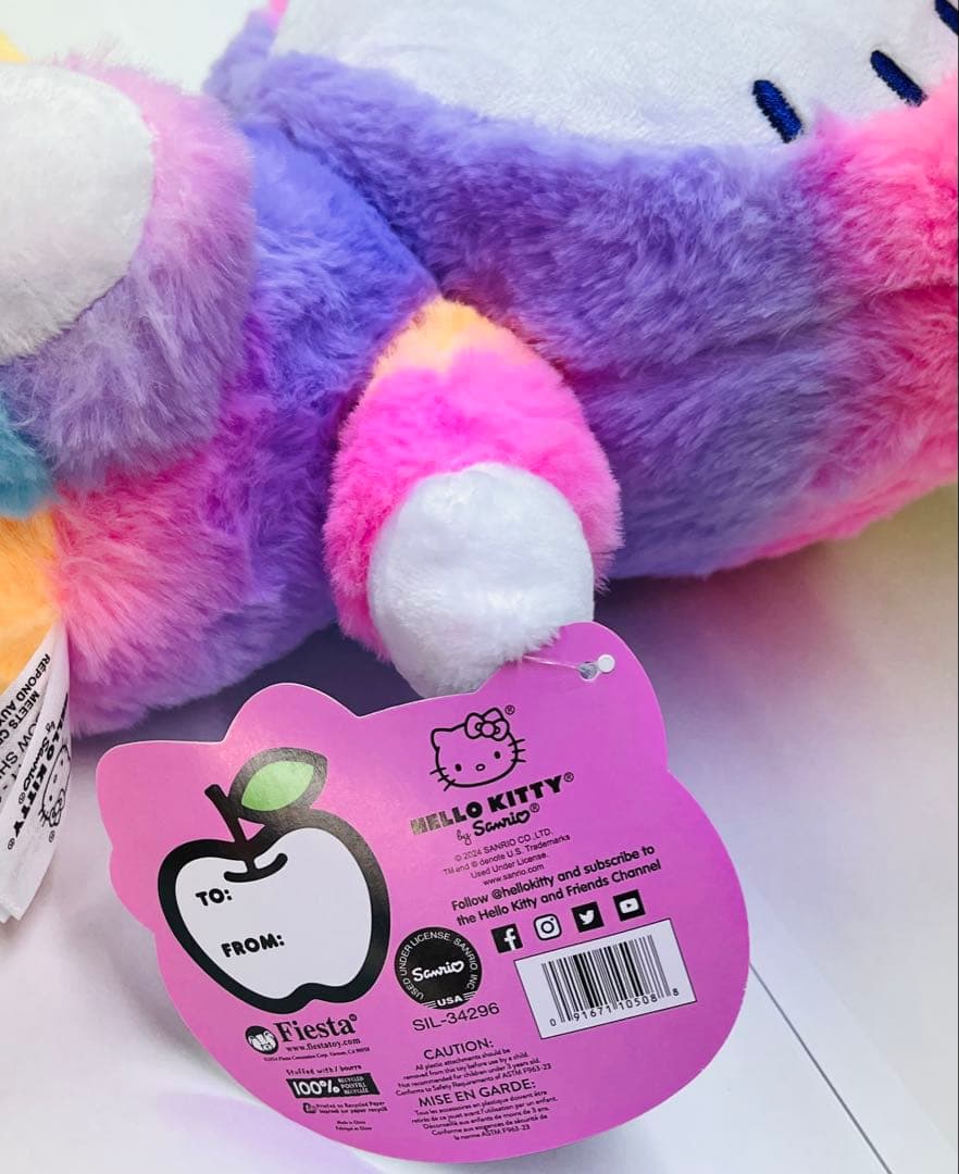 ハローキティ レインボーシャーベット 11.5インチ 30cm 日本未発売