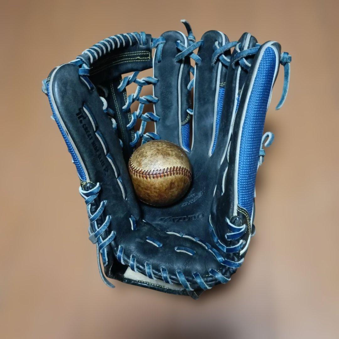 MIZUNO Pro ORDER 背面メッシュ外野手用　岸本　耕作名人作成品