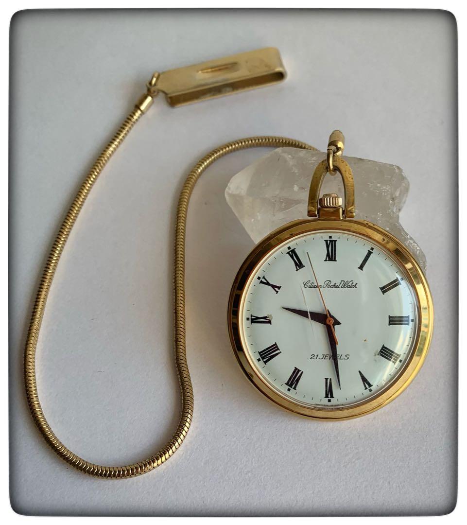 Citizen 懐中時計　手巻き　稼働品