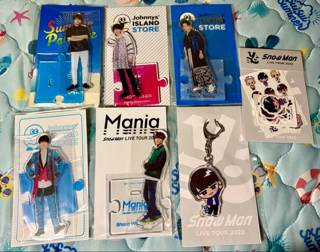  Man 渡辺翔太 アクリルスタンド アクリルキーホルダー ステッカー