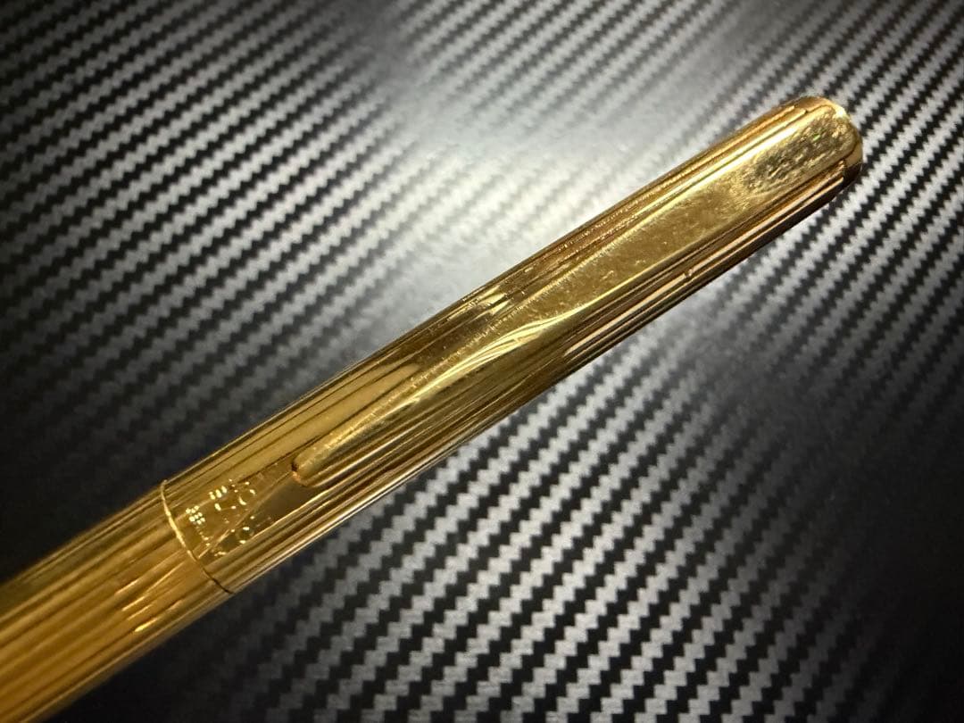 美品 モンブラン ノブレス ゴールド EF 極細字 万年筆