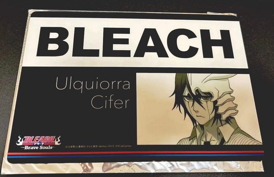 ウルキオラ BLEACH ブレソル フルカラートレーディング下敷き 激レア