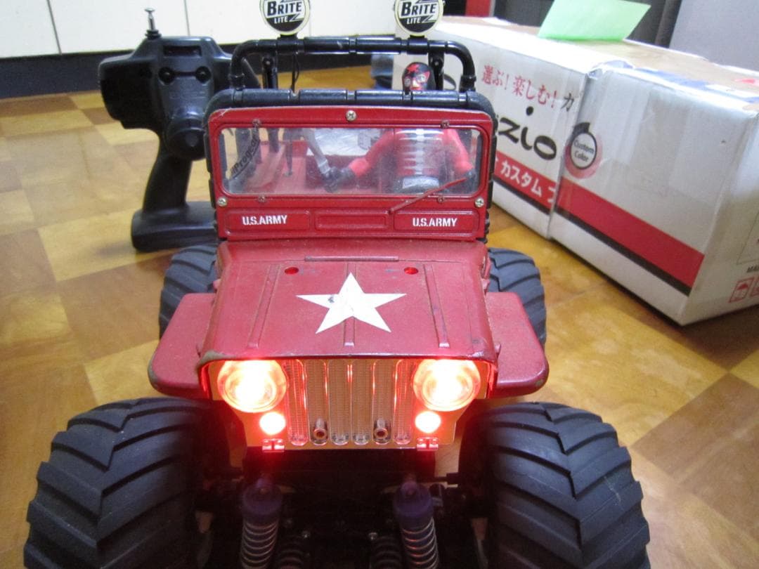 Bonちゃん 1/10 ワイルドウイリー２ カスタム レッドファルコン仕様