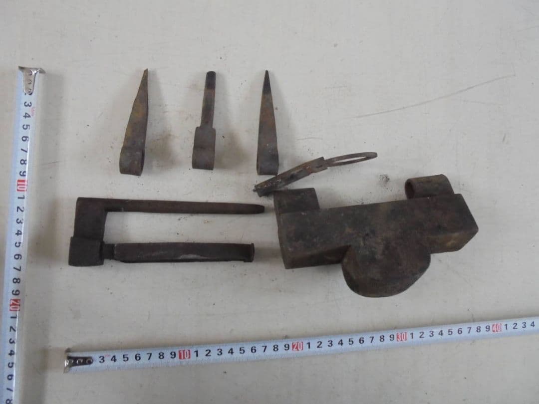 AKa6349　日本四大錠の一つ　因幡錠　鍵付き