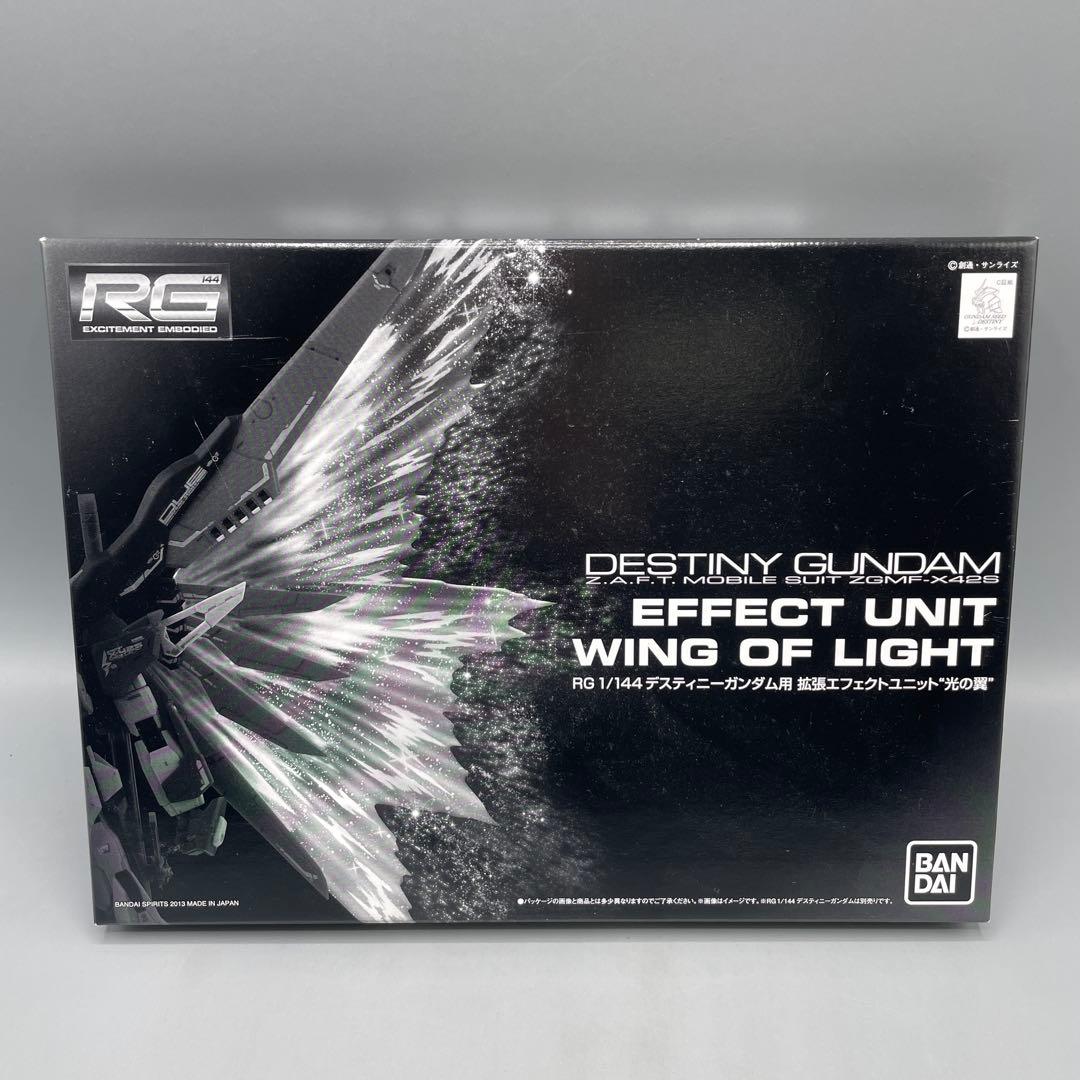 RG デスティニーガンダム チタニウムフィニッシュ & 光の翼