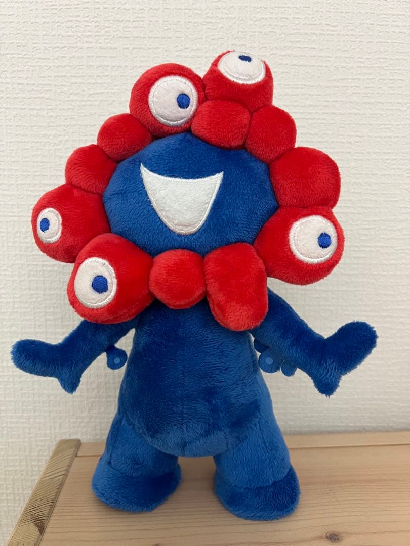れ*げ様 【非売品】大阪万博 ミャクミャク ぬいぐるみ 高さ約35cm タグ付き