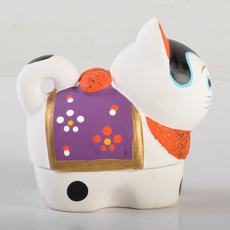 茶道具　張子人形　白張子犬　干支　香合　在銘　C　6413