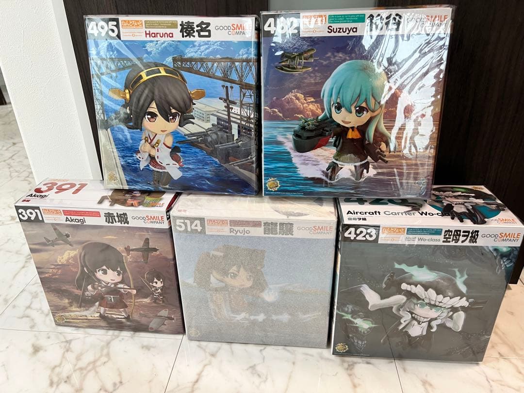新品未開封　艦これ　ねんどろいど　5体セット