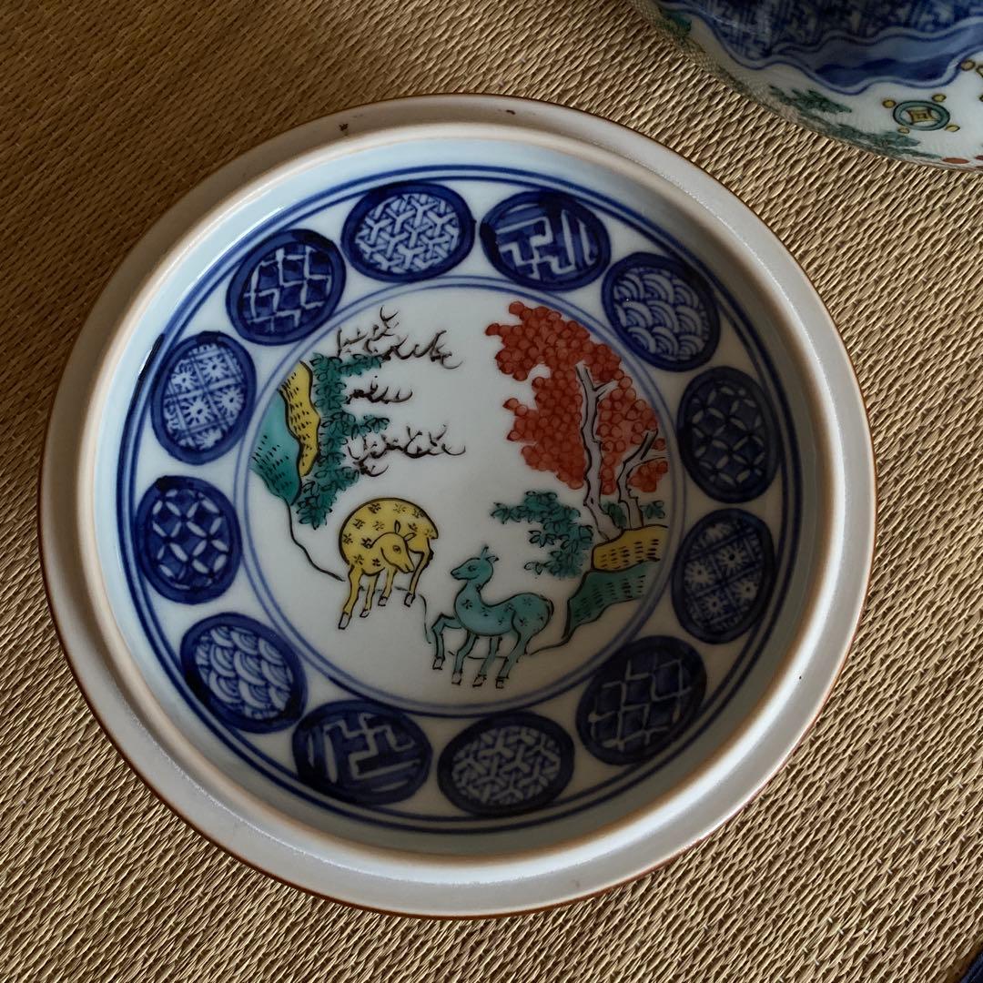 「色絵祥瑞蜜柑水指 」  五山窯  林淡幽 作　★目玉品★