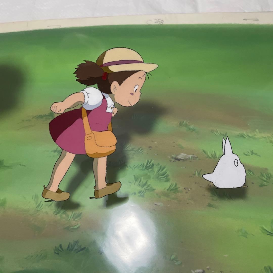 となりのトトロ セル画 直筆背景画